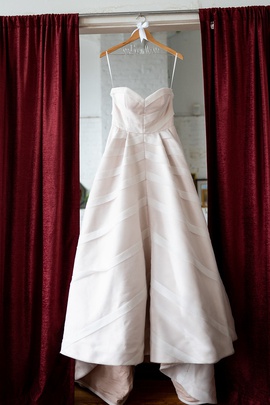 BHLDN Multicolor Size 8 Strapless Ball gown on Queenly