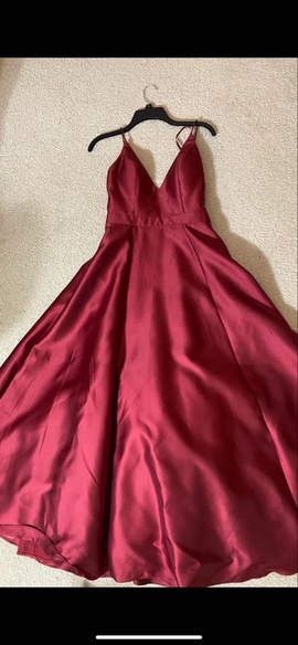 Jovani Red Size 2 Ball gown on Queenly