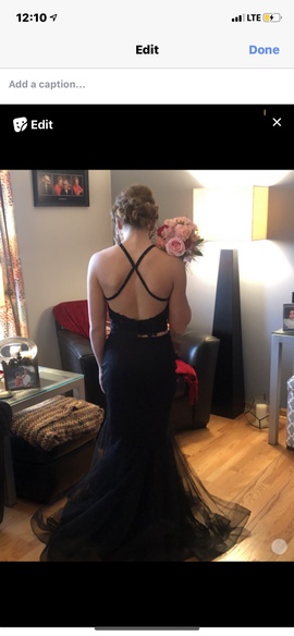 Mori Lee Black Size 2 Prom Backless Mermaid Dress on Queenly