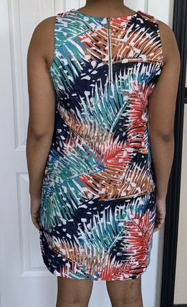 Multicolor Size 6 Straight Dress on Queenly