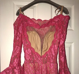 Jovani Pink Size 0 Romper/Jumpsuit Dress on Queenly