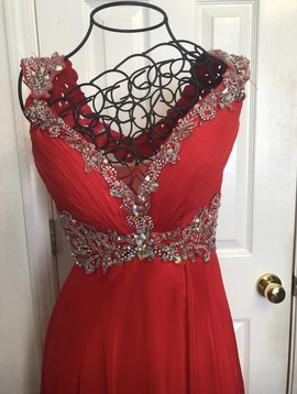 Mac Duggal Red Size 2 Macduggal Ball gown on Queenly