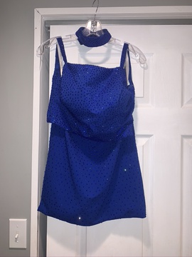 Sherri Hill Blue Size 4 Homecoming Mini Cocktail Dress on Queenly