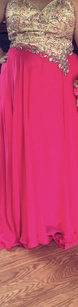 Pink Size 20 Straight Dress on Queenly