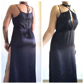Staple the label Black Tie Size 10 Jersey Side slit Dress on Queenly
