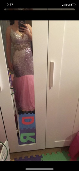Mac Duggal Pink Size 6 Prom Mermaid Dress on Queenly