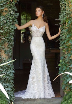 MoriLee White Size 4 Mori Lee Mermaid Dress on Queenly