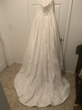 Anne Barge - Blue Willow White Size 12 50 Off Wedding Ball gown on Queenly
