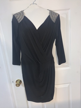 Cache Black Size 8 Cocktail Dress on Queenly