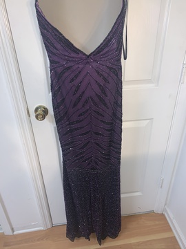 Precious Formals Purple Size 8 Mermaid Dress on Queenly