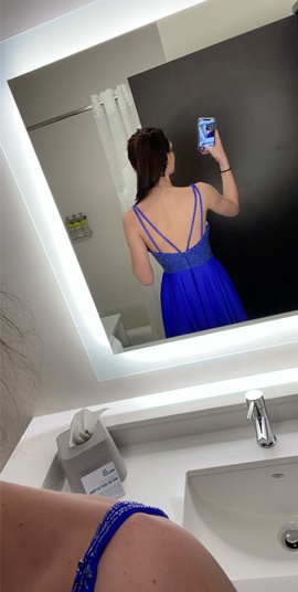 Blue Size 2 Romper/Jumpsuit Dress on Queenly