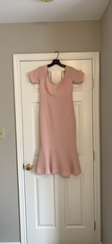 Cinq a sept Pink Size 6 Interview Sleeves Cocktail Dress on Queenly