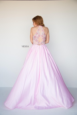 Style 9942 Vienna Pink Size 0 Tall Height A-line Dress on Queenly