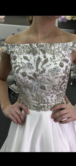 Sherri Hill White Size 2 Jewelled Pageant Ball gown on Queenly