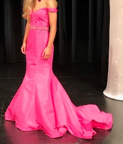 Sherri Hill Pink Size 0 Pageant Mermaid Dress on Queenly