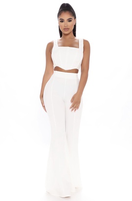 White Size 4 Romper/Jumpsuit Dress on Queenly