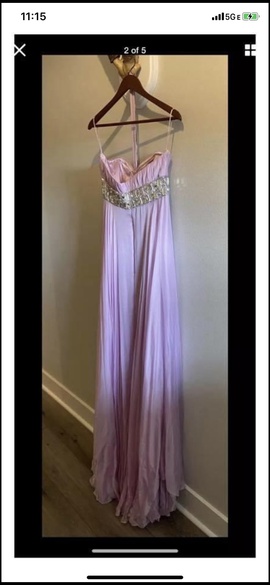 Sherri Hill Light Purple Size 6 Lavender Custom A-line Dress on Queenly