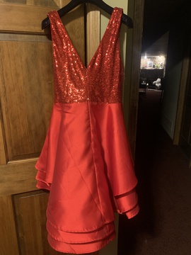 Goddiva Red Size 6 Tall Height Cocktail Dress on Queenly