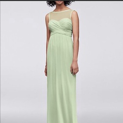 Davids Green Size 6 Straight Dress on Queenly