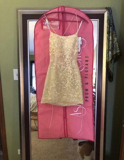 Sherri Hill Yellow Size 2 Mini Backless Cocktail Dress on Queenly