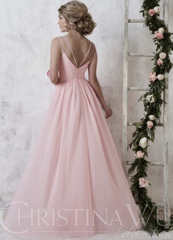 Christina Wu Pink Size 16 Prom A-line Dress on Queenly