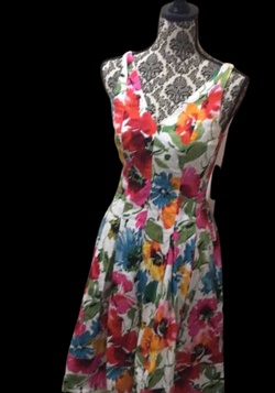 Multicolor Size 10 A-line Dress on Queenly
