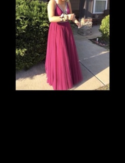 Sherri Hill Purple Size 6 Ball gown on Queenly
