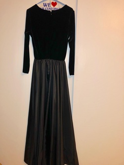 Jonathan Tait Black Tie Size 10 Military $300 A-line Dress on Queenly
