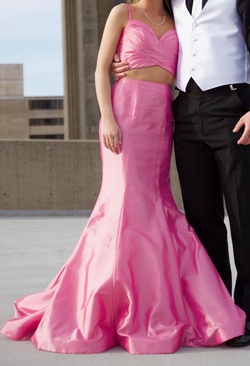 Sherri Hill Pink Size 00 Mermaid Dress on Queenly