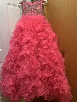 Rachel Allan Pink Size 10 Ball gown on Queenly