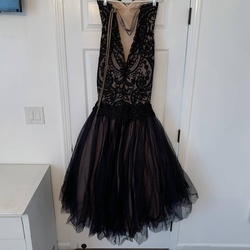 Alyce Paris Black Tie Size 00 Mermaid Dress on Queenly
