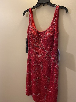 Kim Karan Red Size 2 Cocktail Dress on Queenly