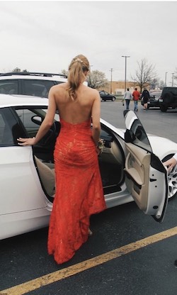Jovani Red Size 2 Tall Height Backless Prom Ball gown on Queenly