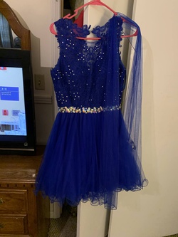 Dancing Queen Blue Size 6 A-line Dress on Queenly