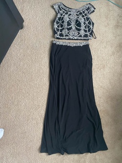 Black Size 2 Mermaid Dress on Queenly