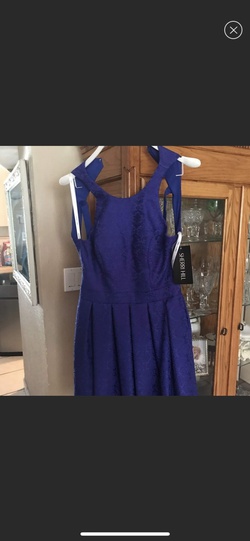 Sherri Hill Royal Blue Size 8 Cocktail Dress on Queenly