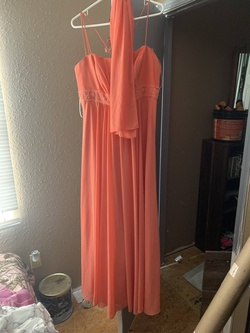 Orange Size 18 Ball gown on Queenly