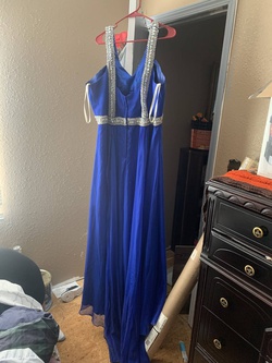Blue Size 22 Ball gown on Queenly