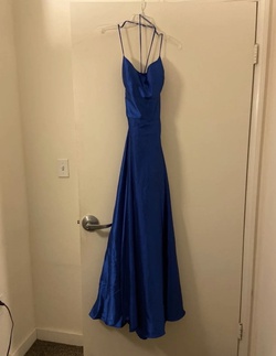 Blue Size 8 Ball gown on Queenly