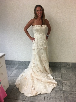 Mori Lee White Size 8 Wedding Corset Mermaid Dress on Queenly