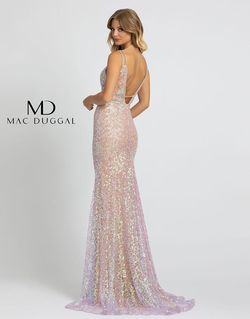 Style 77754A Mac Duggal Pink Size 2 Jewelled Pageant Tall Height Straight Dress on Queenly