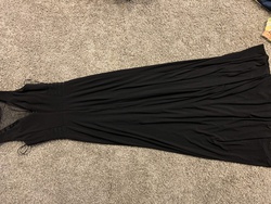 Black Size 4 A-line Dress on Queenly