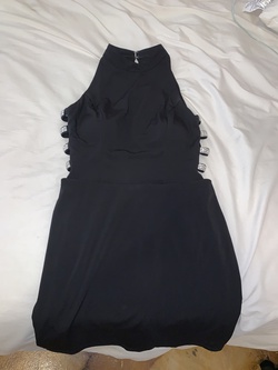 Xtraordinary Black Size 8 Sorority Formal Cocktail Dress on Queenly