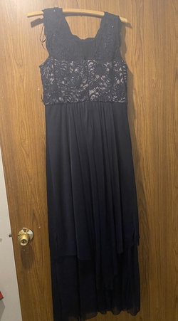 R and m Richards Blue Size 12 Straight Dress on Queenly