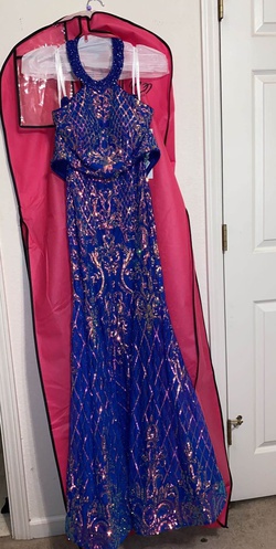Multicolor Size 4 Mermaid Dress on Queenly