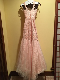 Mac Duggal Pink Size 00 Mcdougal Train Prom Mermaid Dress on Queenly