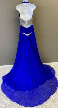 Prima Donna Blue Size 8 Tulle Sweetheart Straight Dress on Queenly