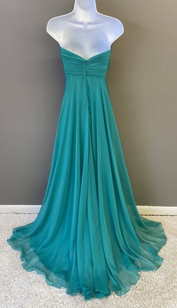 Mac Duggal Blue Size 10 Tulle A-line Dress on Queenly