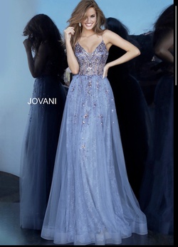 Jovani Purple Size 00 Prom Straight Dress on Queenly