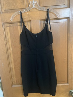 B. Smart Black Size 4 Sheer Cocktail Dress on Queenly